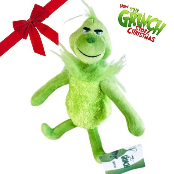 Dr. Seuss' The Grinch 11" Plush Doll - NWT 🎁 - Picture 1 of 12